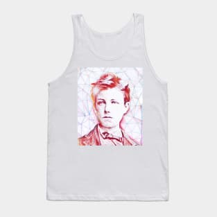 Arthur Rimbaud Portrait | Arthur Rimbaud Artwork | Line Art Tank Top